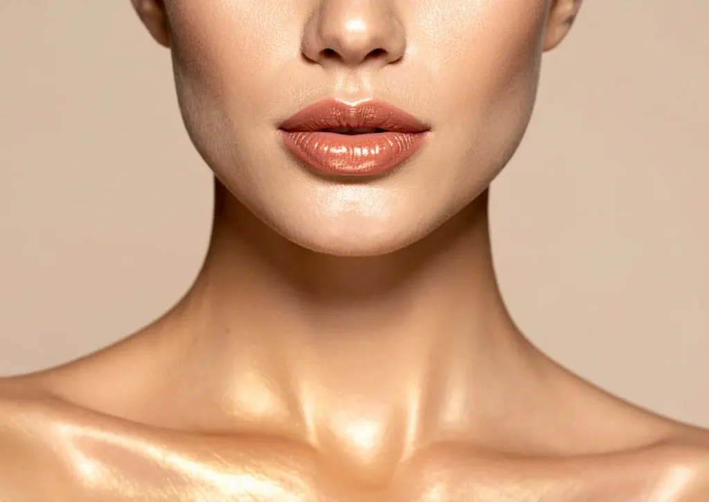 Platysmal band Botox injection for smoother neck appearance