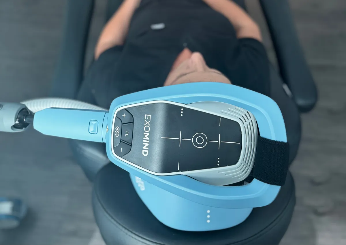 ExoMind TMS session supporting mental clarity and emotional balance at EPION Aesthetics & Wellness